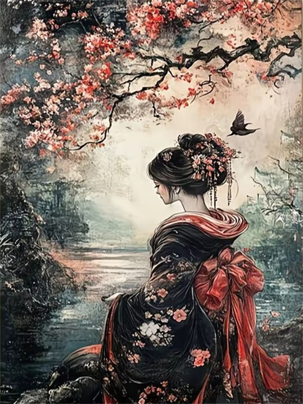 Paiting By Number Kits Woman P - Japanese Women Lifestyle incelemesi ve fiyatı