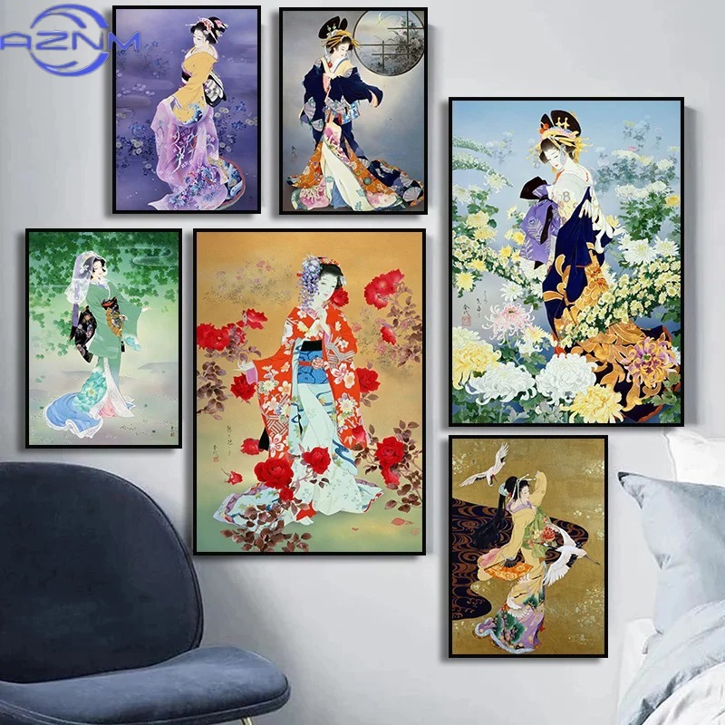 AZNM Retro Japanese Geisha Wom - Japanese Women Lifestyle incelemesi ve fiyatı