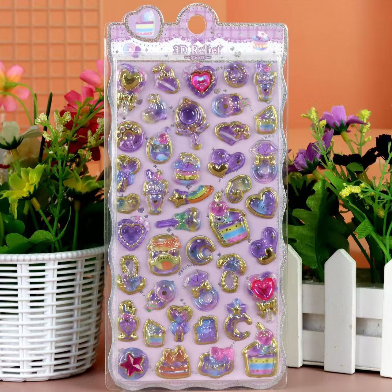 8pcs Japanese Style 3D Crystal - Japanese Kids Lifestyle incelemesi ve fiyatı