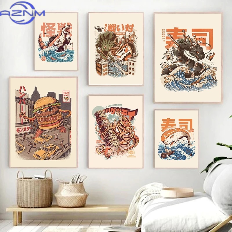 AZNM Japanese Kaijus Food Sush - Japanese Lifestyle And Food incelemesi ve fiyatı