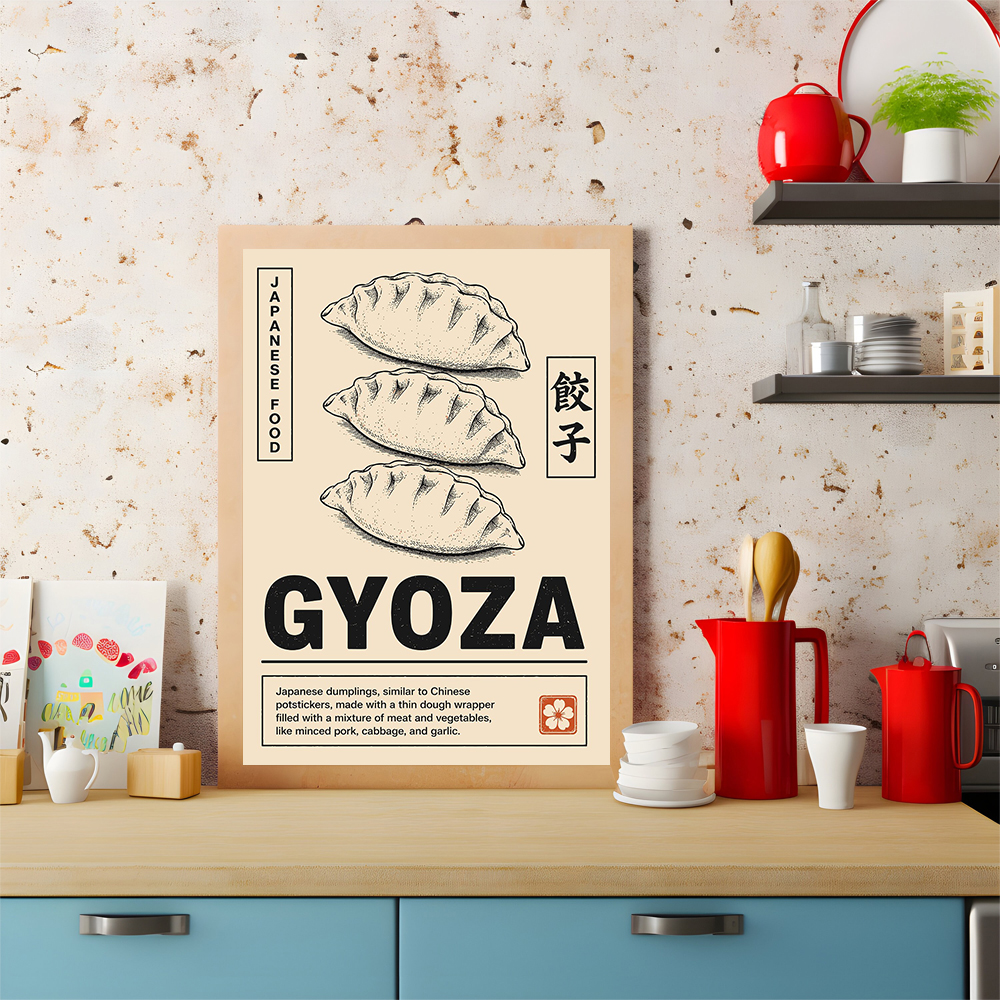 Japanese Street Food Poster Vi - Japanese Lifestyle And Food incelemesi ve fiyatı