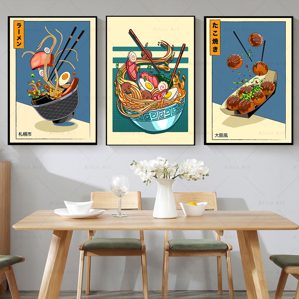 Japanese Style Poster Kitchen  - Japanese Lifestyle And Food incelemesi ve fiyatı