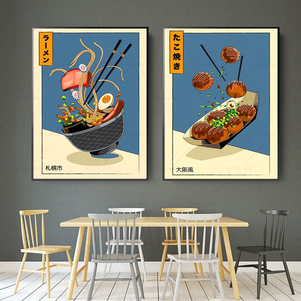 Japanese Style Poster Kitchen  - Japanese Lifestyle And Food incelemesi ve fiyatı