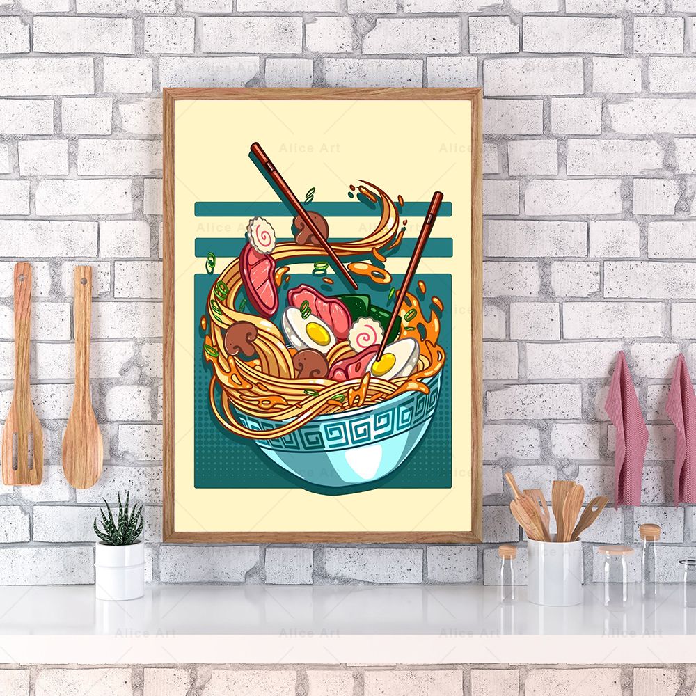 Japanese Style Poster Kitchen  - Japanese Lifestyle And Food incelemesi ve fiyatı