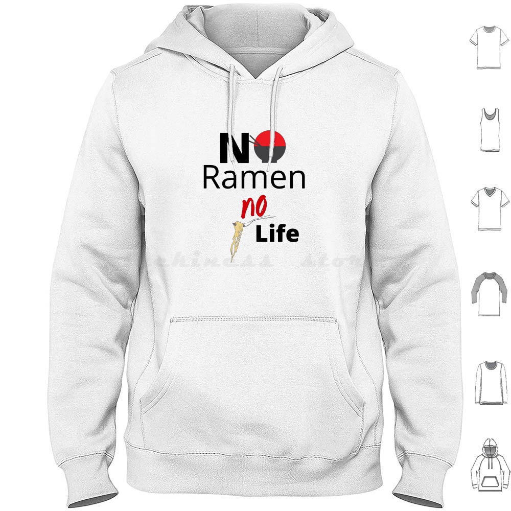 No Ramen No Life Hoodie Cotton - Japanese Lifestyle And Food incelemesi ve fiyatı